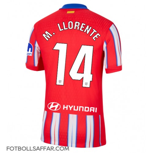 Atletico Madrid Marcos Llorente #14 Hemmatröja 2024-25 Kortärmad